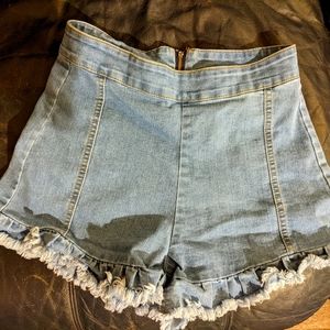 Peach Love California Denim Shorts Size S